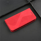 Luxury Magnetic Flip Wallet Phone Case | Shockproof, Anti-Fingerprint & Card Slot for iPhone