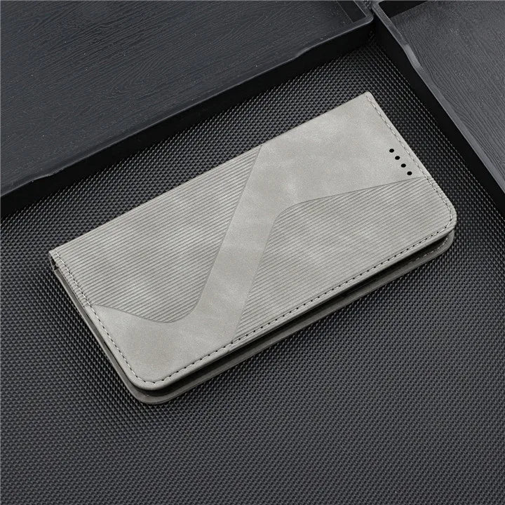 Luxury Magnetic Flip Wallet Phone Case | Shockproof, Anti-Fingerprint & Card Slot for iPhone