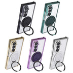 Samsung Galaxy Z Fold 7 Case | Hard PC Magnetic Full-Coverage Protective Case with Stand Holder