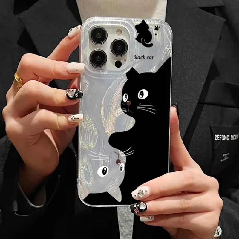 Pictorial Matte Half-Wrapped iPhone Case | Shockproof, Anti-Scratch & Non-Slip