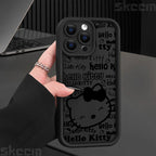 Half-Wrapped Cartoon & Pictorial TPU Phone Case | Anti-Fingerprint & Shockproof for iPhone