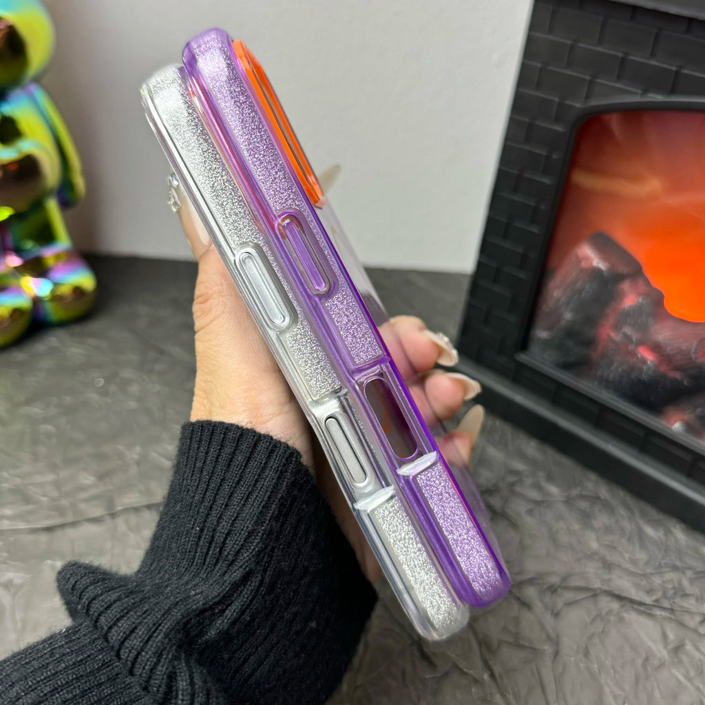 Luxury Diamond Glitter Case for iPhone 12–17 Series | MagSafe Compatible Wireless Charging Protector Cover