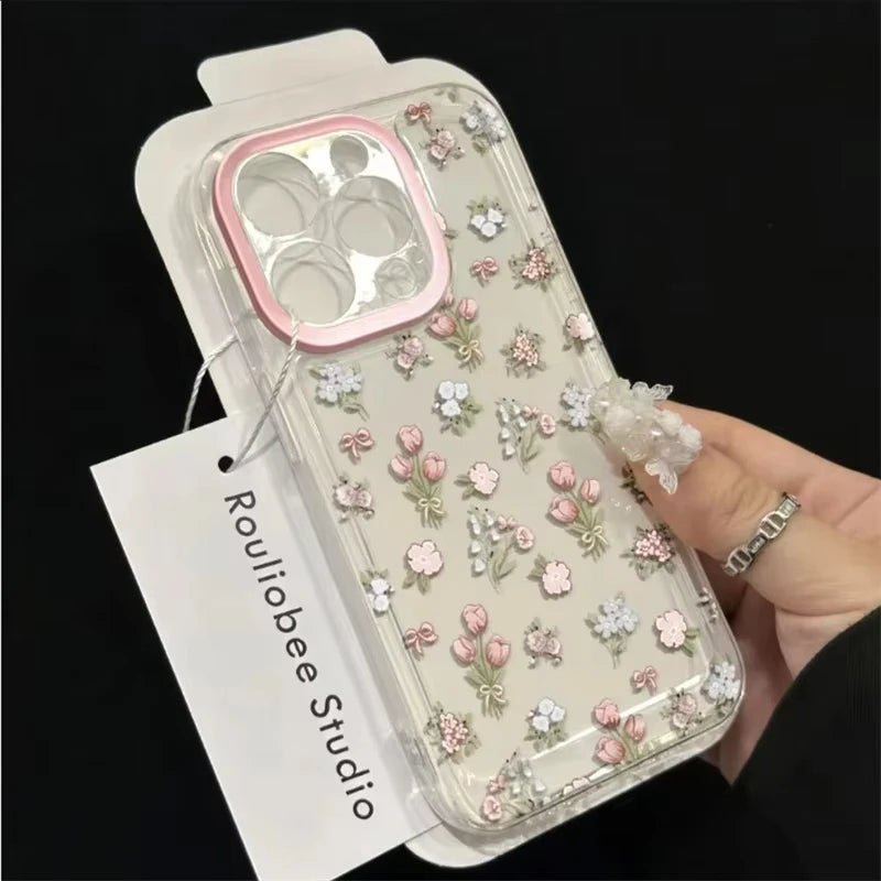 Half-Wrapped Pictorial Phone Case | Shockproof & Anti-Fingerprint for iPhone