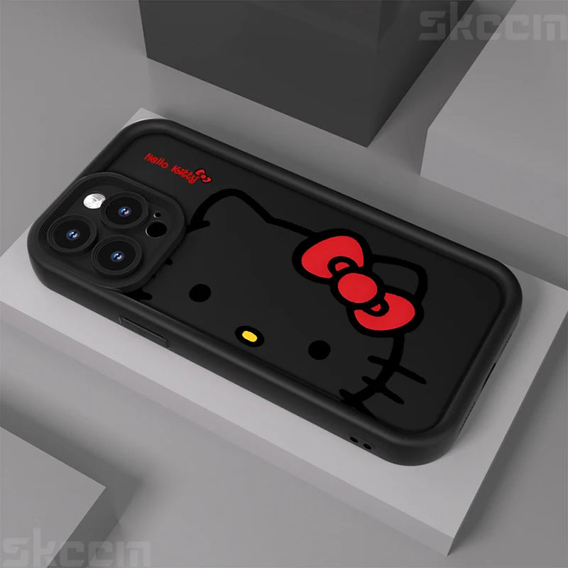 Cartoon & Pictorial Half-Wrapped TPU Phone Case | Anti-Fingerprint & Scratch-Resistant for iPhone