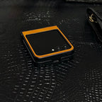 Samsung Galaxy Z Flip 7 Case | Luxury PU Leather Full-Coverage Magnetic Case