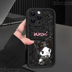 Half-Wrapped Cartoon & Pictorial TPU Phone Case | Anti-Fingerprint & Shockproof for iPhone