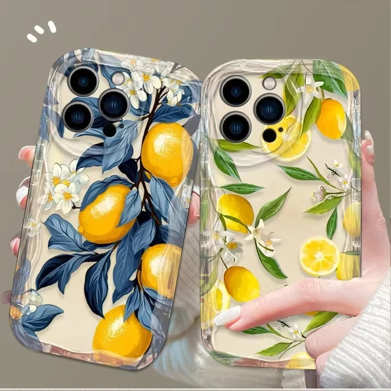 Pictorial Half-Wrapped Shockproof Phone Case | Anti-Fingerprint & Dustproof for iPhone