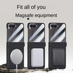 Samsung Galaxy Z Flip 7 Case | Hard Skin Magnetic Full-Coverage Protective Case