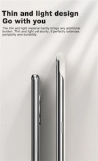 Ultra Slim Frameless Skin Feel Case for Samsung S22-S25 Series | Magnetic Protection Cover