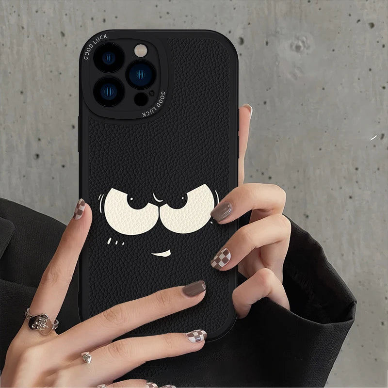 Full-Coverage Cartoon iPhone Case | Shockproof, Anti-Fingerprint & Water-Resistant
