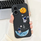 iPhone 17 Series Cartoon Silicone Case | Shockproof, Anti-Fingerprint & Lightweight