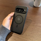 Google Pixel 8 / 8 Pro / 8A / 9 / 9 Pro XL / 9A / 10 Case | Transparent Magnetic MagSafe Anti-Fingerprint Slim Cover