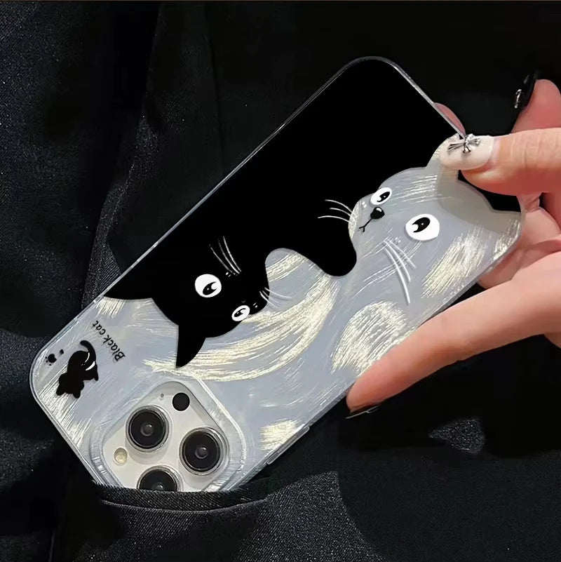 Pictorial Matte Half-Wrapped iPhone Case | Shockproof, Anti-Scratch & Non-Slip