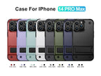 Heavy-Duty Full-Coverage iPhone Case with Kickstand | Dual-Layer, Anti-Scratch & Non-Slip Protection
