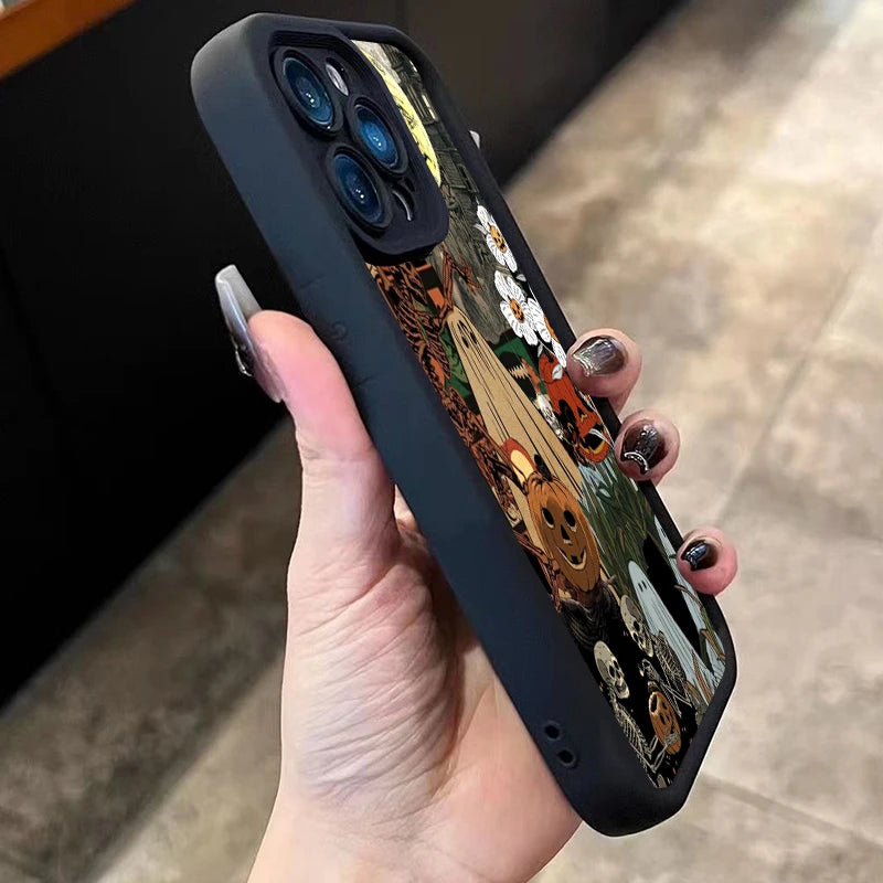 Pictorial Half-Wrapped Phone Case | Shockproof, Anti-Fingerprint & Non-Slip