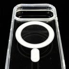 BAPPSUS Magnetic Transparent Phone Case for iPhone 17 Pro / Pro Max / Air | MagSafe Compatible Clear Acrylic Cover