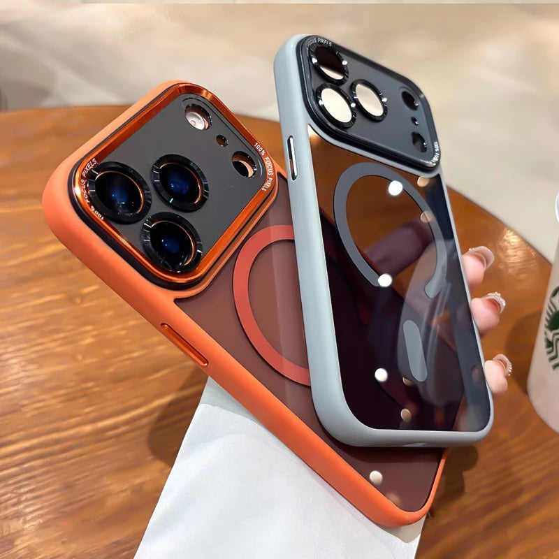 Transparent Metal Camera Bumper Cases