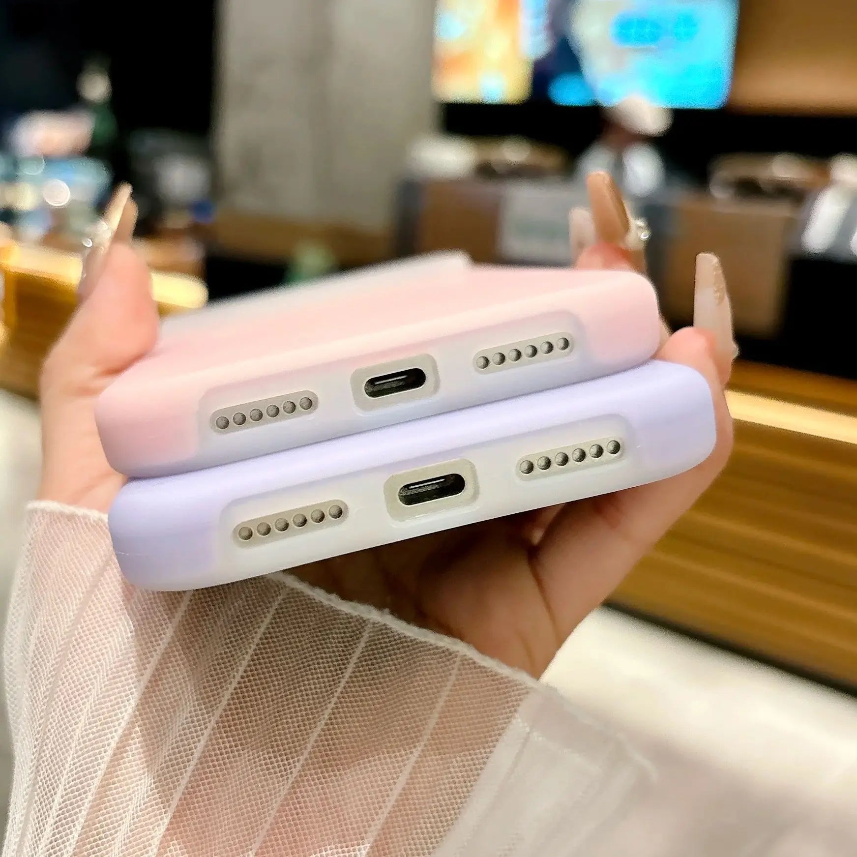 Jelly Candy Soft Silicone Magnetic Case for iPhone 11–17 Series | MagSafe Compatible Half-Wrapped Cover