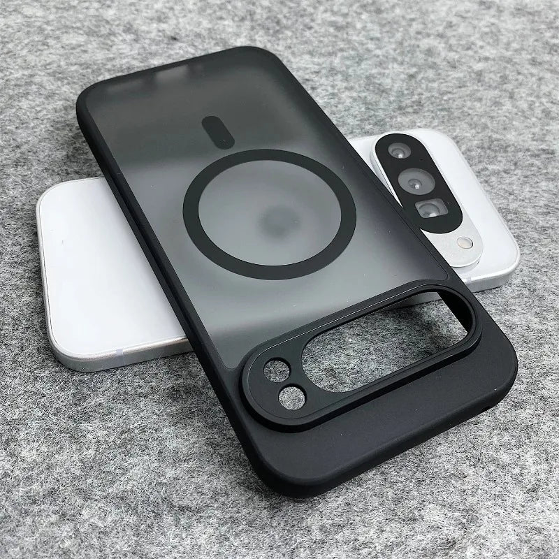 Pixel 7A / 8 / 8A / 9 / 9A / 10 / 10 Pro / Pro XL Case | Luxury Matte Clear Magnetic Shockproof Bumper Case
