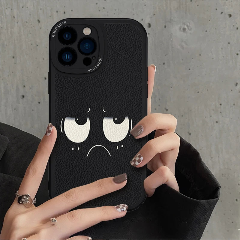 Full-Coverage Cartoon iPhone Case | Shockproof, Anti-Fingerprint & Water-Resistant