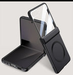Samsung Galaxy Z Flip 7 Case | Hard Skin Magnetic Full-Coverage Protective Case