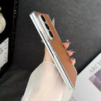 Samsung Galaxy Z Fold 7 Case | Hard PU Hinge Magnetic Full-Coverage Protective Back Cover