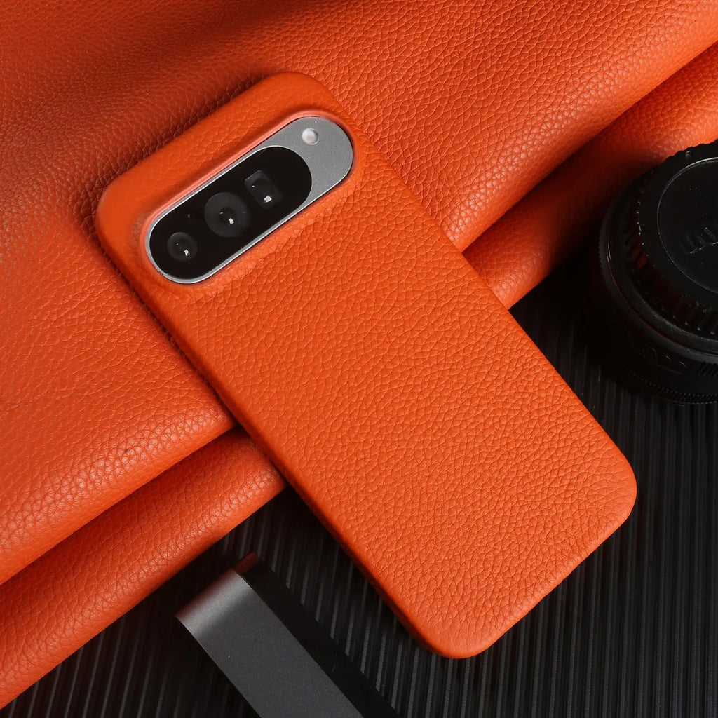 Google Pixel Full-Coverage Genuine Leather Magnetic Magsafe Case