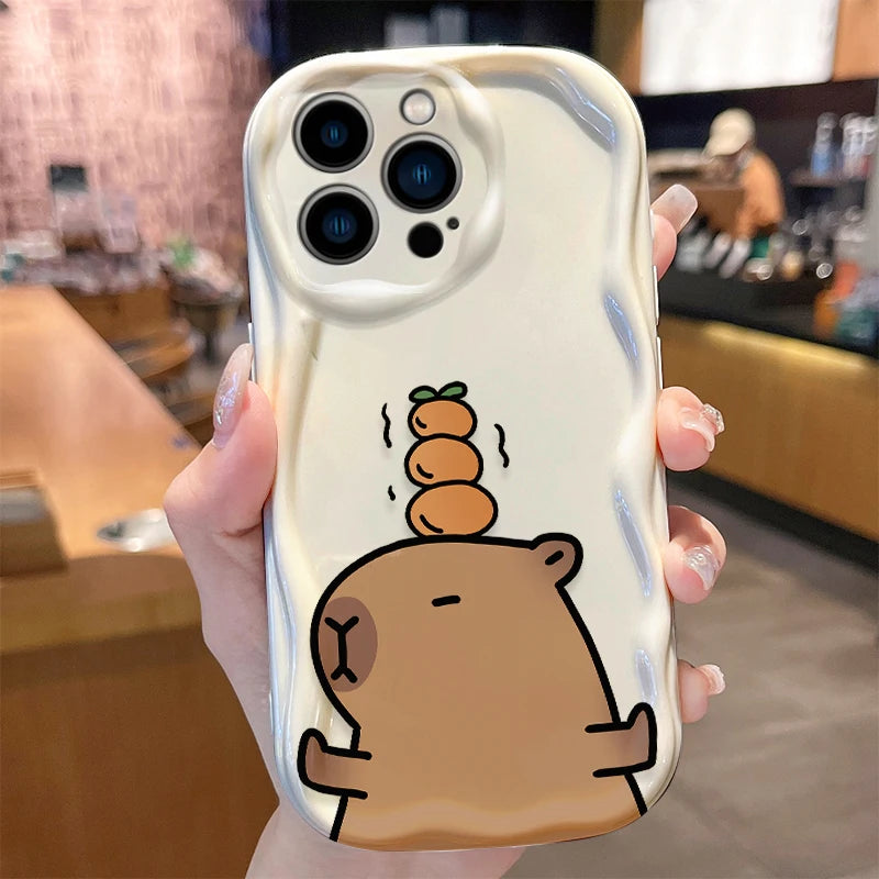 Half-Wrapped Pictorial Phone Case | Shockproof & Anti-Fingerprint for iPhone