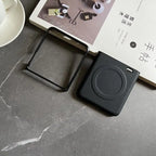 Luxury PU Leather Case for Samsung Galaxy Z Flip 7 | Magnetic & Wireless Charging Compatible