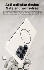 Ultra Slim Frameless Skin Feel Case for Samsung S22-S25 Series | Magnetic Protection Cover