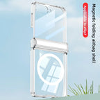 Soft Silicone Full-Coverage Case for Samsung Galaxy Z Flip 7 | Airbag, Magnetic & Magsafe Compatible