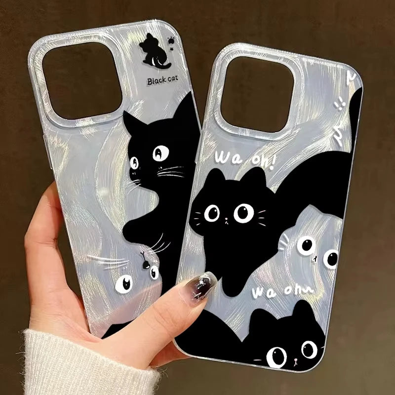 Pictorial Matte Half-Wrapped iPhone Case | Shockproof, Anti-Scratch & Non-Slip