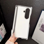 Samsung Galaxy Z Fold 7 Case | Hard PU Hinge Magnetic Full-Coverage Protective Back Cover