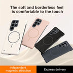 Ultra Slim Frameless Skin Feel Case for Samsung S22-S25 Series | Magnetic Protection Cover
