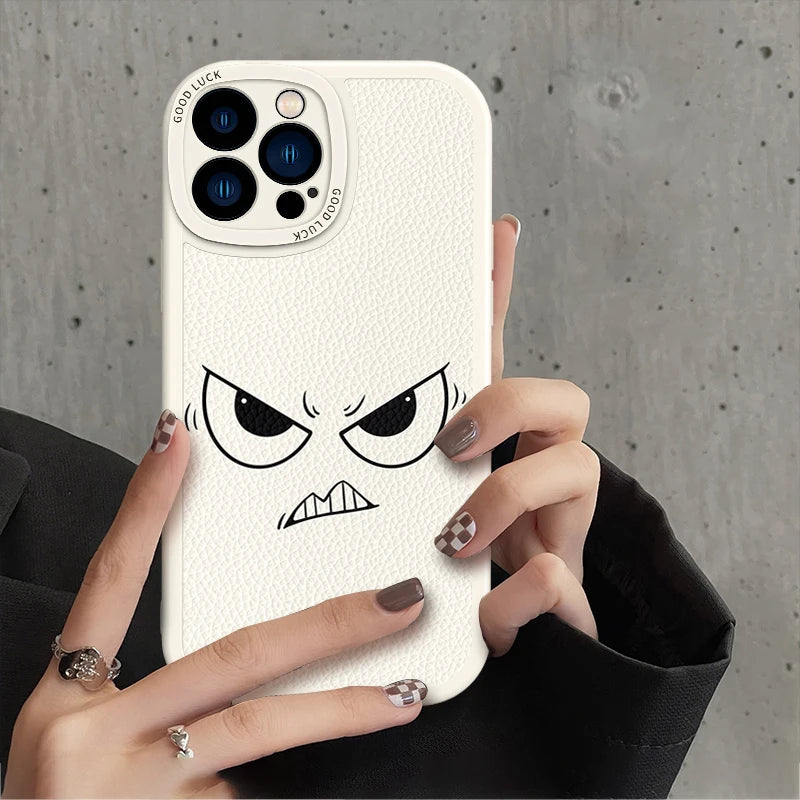 Full-Coverage Cartoon iPhone Case | Shockproof, Anti-Fingerprint & Water-Resistant