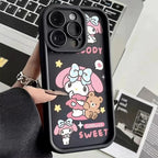 Full-Coverage Cartoon & Anime Silicone Phone Case | Shockproof & Anti-Fingerprint for iPhone