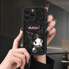Half-Wrapped Cartoon & Pictorial TPU Phone Case | Anti-Fingerprint & Shockproof for iPhone