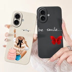 iPhone 17 Series Cartoon Soft Silicone Case | Shockproof, Anti-Fingerprint & Dustproof