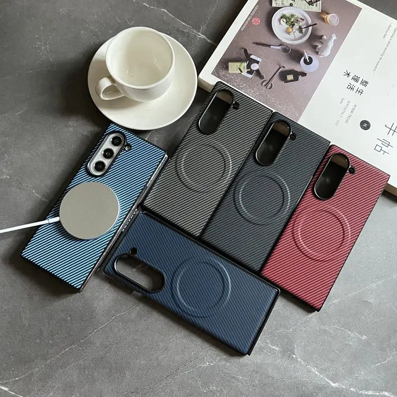 Samsung Galaxy Z Fold SE Case | Soft Silicone Magnetic Protective Back Cover