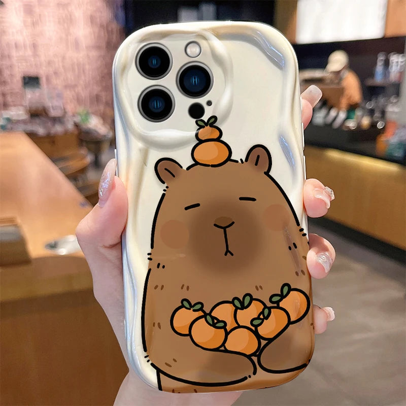 Half-Wrapped Pictorial Phone Case | Shockproof & Anti-Fingerprint for iPhone