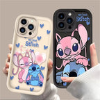 Half-Wrapped Cartoon & Animal Phone Case | Anti-Fingerprint & Shockproof for iPhone