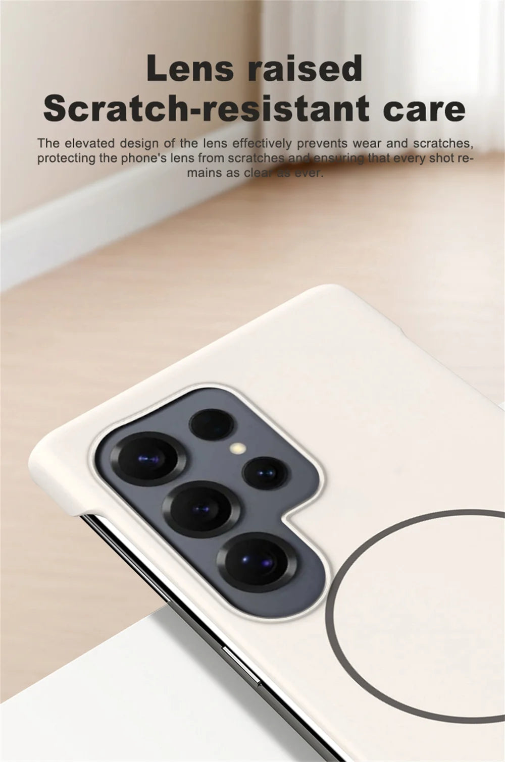 Ultra Slim Frameless Skin Feel Case for Samsung S22-S25 Series | Magnetic Protection Cover