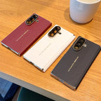 Samsung Galaxy Z Fold 7 Case | Luxury Plating Hard PU Full-Coverage Protective Back Cover