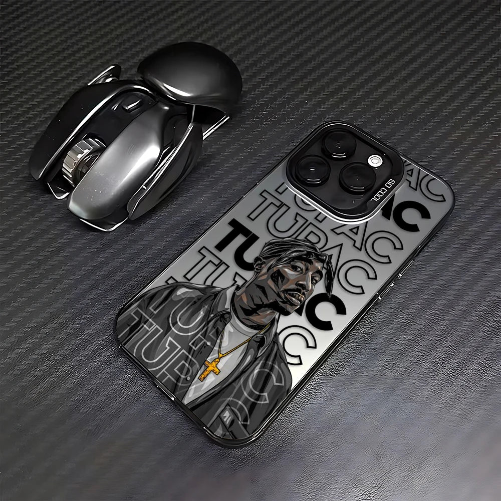 Half-Wrapped Pictorial Matte Phone Case | Anti-Fingerprint & Anti-Scratch for iPhone