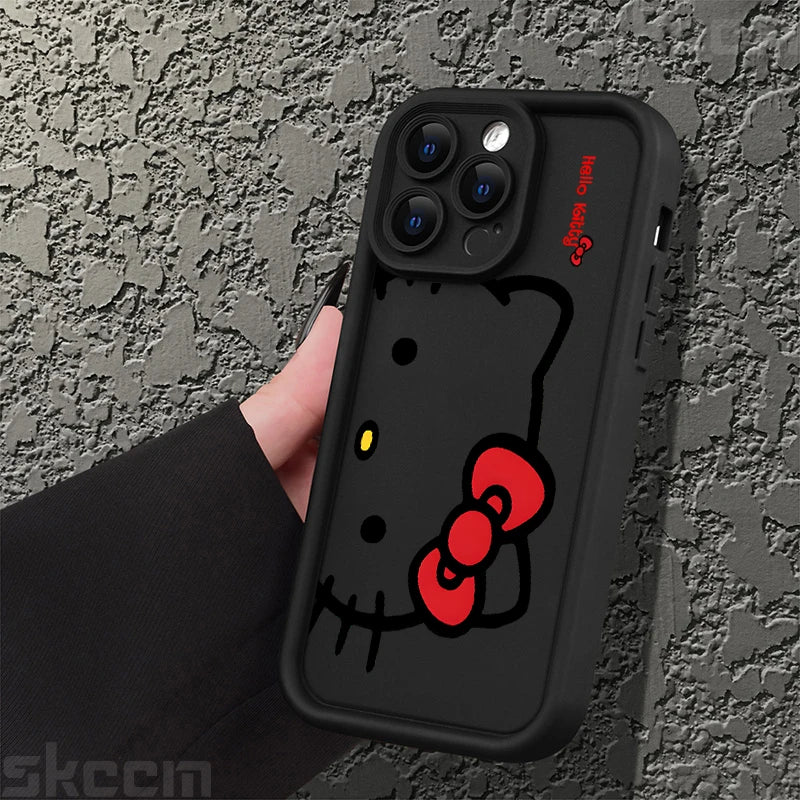 Cartoon & Pictorial Half-Wrapped TPU Phone Case | Anti-Fingerprint & Scratch-Resistant for iPhone