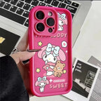 Full-Coverage Cartoon & Anime Silicone Phone Case | Shockproof & Anti-Fingerprint for iPhone