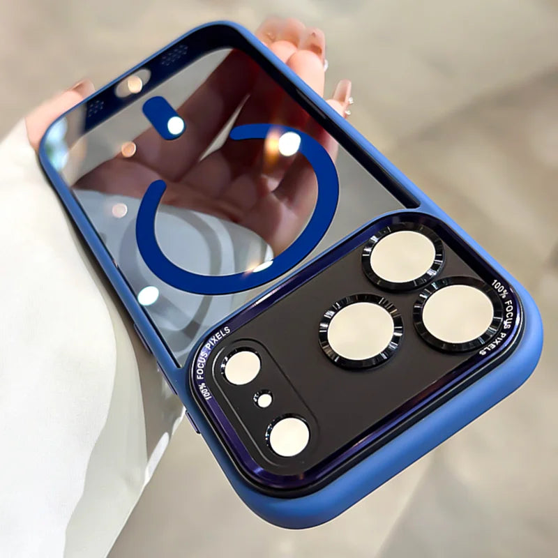 Transparent Metal Camera Bumper Cases