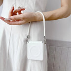 Samsung Galaxy Z Flip 7 Case | Luxury PU Leather Lanyard Magnetic Full-Coverage Protective Case