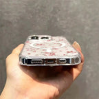 SKCCM Floral & Pictorial iPhone Case | Shockproof Half-Wrapped Soft PC+TPU Cover