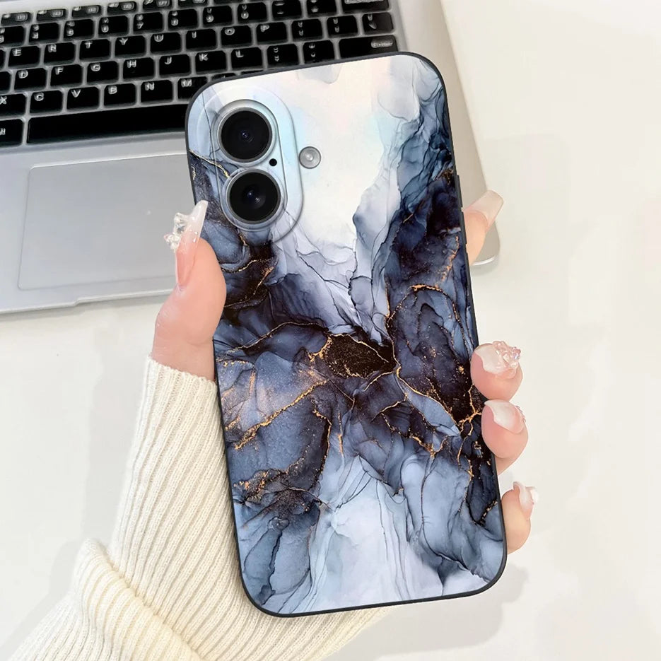 iPhone 17 Series Cartoon Soft Silicone Case | Shockproof, Anti-Fingerprint & Dustproof